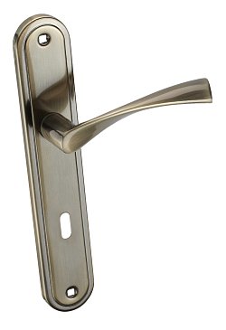 Laura KLR 411 patina 72mm - dverné štítové kovanie