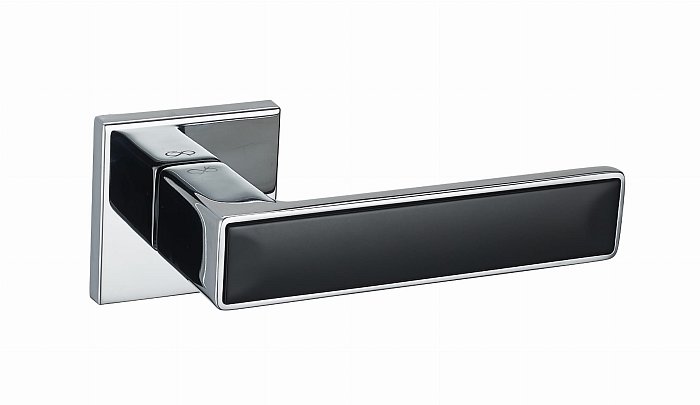 Concept KCK FIT 700/B00 chrom/černá - rozetové kování