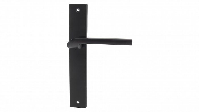 Zoya černá -  dveřní štítové kování