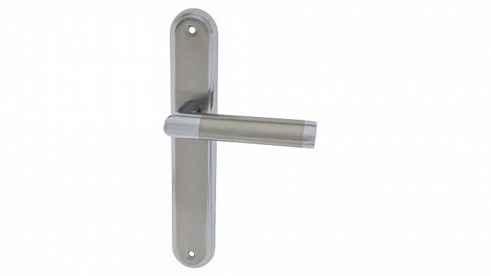 Nina nikl chrom -  dveřní štítové kování