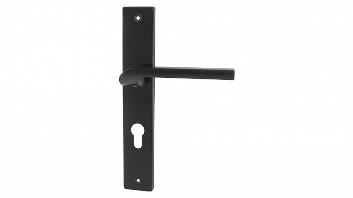 Zoya černá -  dveřní štítové kování